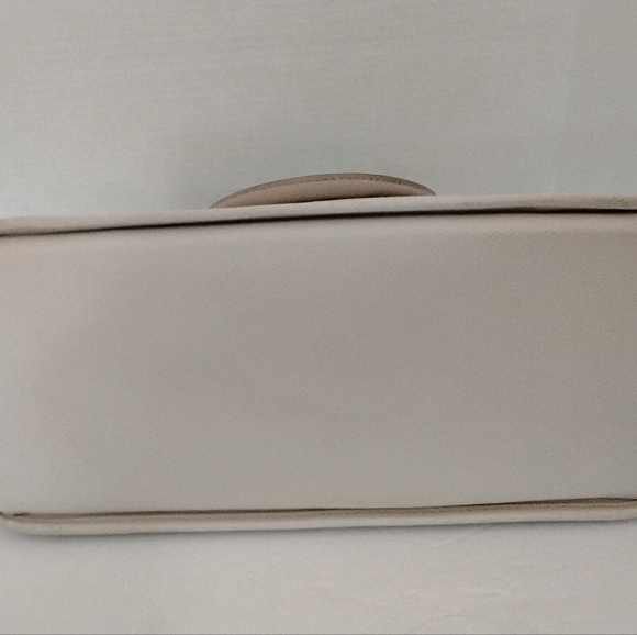 Coach Cross Grain Leather Cora Dome  Handbag Color Block Tan  NWOT - Picture 5 of 7